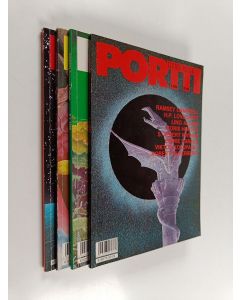 käytetty kirja Portti 1-4/1990 : Tampereen Science Fiction Seuran lehti (vuosikerta)