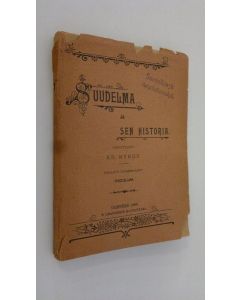 Kirjailijan Kristoffer Nyrop käytetty kirja Suudelma ja sen historia (1898)