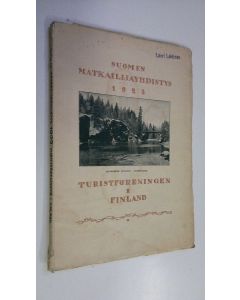 käytetty kirja Suomen matkailijayhdistyksen vuosikirja 1923 = turistföreningens i finland årsbok 1923