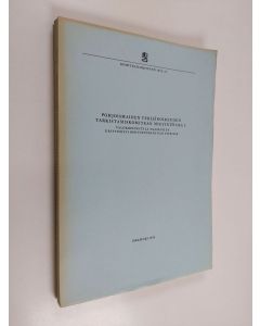 käytetty kirja Pohjoismaiden tekijänoikeuden tarkistamiskomitean mietintö, 1 - Valokopiointi ja nauhoistus, erityisesti opetustoiminnan piirissä