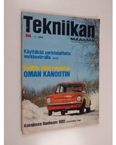 käytetty teos Tekniikan maailma 7/1969