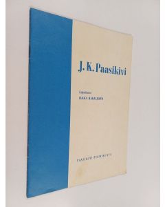 Kirjailijan Ilkka Hakalehto käytetty teos J.K. Paasikivi