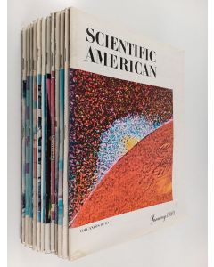 käytetty teos Scientific american vuosikerta 1980 (1-12)