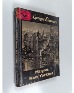 Kirjailijan Georges Simenon käytetty kirja Maigret New Yorkissa