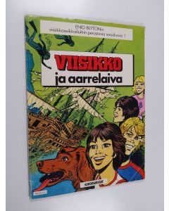 käytetty kirja Viisikko ja aarrelaiva