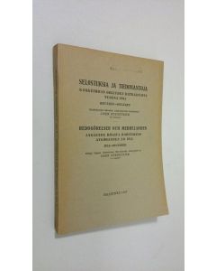 Kirjailijan John Stenström käytetty kirja Selostuksia ja tiedonantoja Korkeimman oikeuden ratkaisuista vuonna 1944: heinäkuu - joulukuu