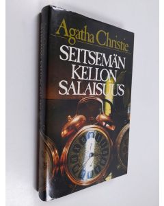 Kirjailijan Agatha Christie käytetty kirja Seitsemän kellon salaisuus