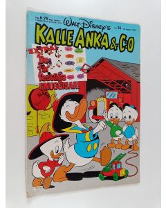 Kirjailijan Walt Disney käytetty teos Kalle Anka & C:o N:r 35/1985