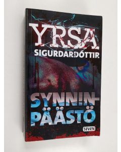 Kirjailijan Yrsa Sigurðardóttir käytetty kirja Synninpäästö