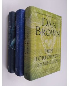 Kirjailijan Dan Brown käytetty kirja Dan Broiwn-paketti (3-kirjaa) : I Cirkelns Mitt ; Den Förlorade Symbolen ; Änglar och Demoner