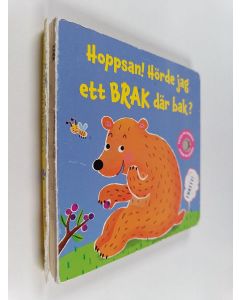 Kirjailijan Sam Taplin käytetty kirja Hoppsan! Hörde jag ett brak där bak?