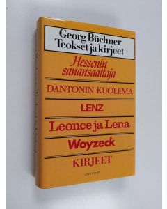 Kirjailijan Georg Buchner käytetty kirja Teokset ja kirjeet