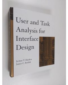 Kirjailijan JoAnn T. Hackos käytetty kirja User and task analysis for interface design