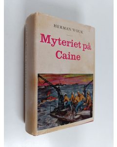 Kirjailijan Herman Wouk käytetty kirja Mysteriet på Caine