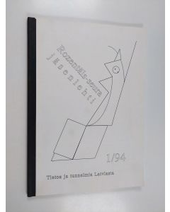 käytetty kirja Rozentals-seura : jäsenlehti 1/94