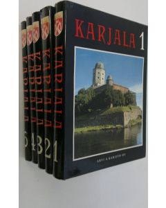 Kirjailijan Markku Haapioja käytetty kirja Karjala 1-5