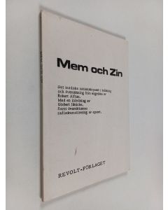käytetty kirja Mem och Zin : det kurdiska nationaleposet
