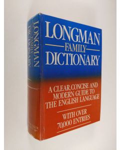 käytetty kirja Longman family dictionary