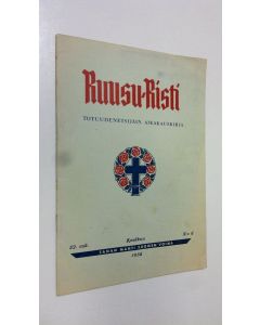 käytetty teos Ruusu-risti 6/1956 : totuudenetsijäin aikakauskirja