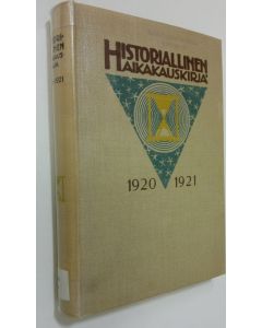 käytetty kirja Historiallinen aikakauskirja 1920-1921