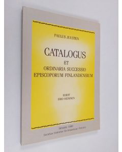 Kirjailijan Paulus Petri Juusten käytetty kirja Catalogus et ordinaria successio episcoporum Finlandensium