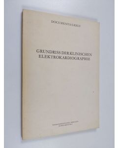 Kirjailijan Frank A. Schaub käytetty kirja Grundriss der klinischen Elektrokardiographie