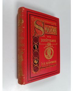 Kirjailijan Hans Christian Andersen käytetty kirja Sagor och berättelser, första delen