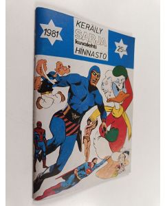 käytetty teos Keräily: Sarjakuvalehtihinnasto 1981