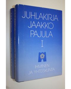 Kirjailijan Heikki ym. Karapuu käytetty kirja Juhlakirja Jaakko Pajula 1-2 : Ihminen ja yhteiskunta ; Ihminen, tutkimus ja sosiaalivakuutus