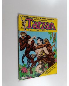 Kirjailijan Edgar Rice Burroughs käytetty teos Tarzan 2/1986 : Valkoinen sokeus ; Wacon kosto