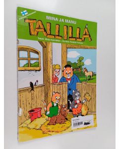 Kirjailijan Marjo Kylmänen käytetty teos Miina ja Manu tallilla