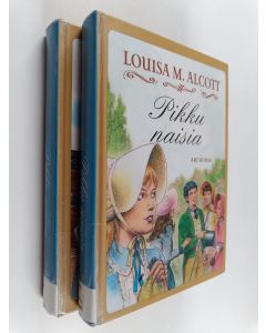 Kirjailijan Louisa M. Alcott käytetty kirja Pikku naisia 1-2