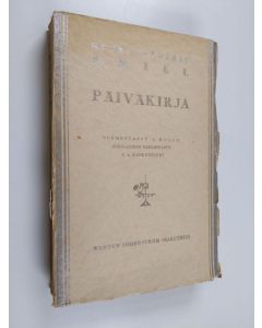 Kirjailijan Henri-Frédéric Amiel käytetty kirja Päiväkirja