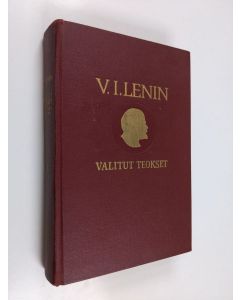 Kirjailijan V. I. Lenin käytetty kirja Valitut teokset neljässä osassa 4