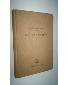 Kirjailijan V. R. Lehtonen käytetty kirja Neuvontaoppi : maataloudellisen neuvonnan yleiset perusteet