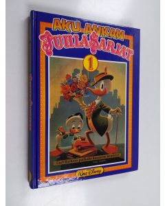 Kirjailijan Walt Disney & Carl Barks käytetty kirja Aku Ankan juhlasarjat 1