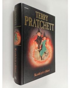 Kirjailijan Terry Pratchett käytetty kirja Keskiyö ylläni