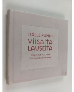 Kirjailijan A. A. Milne käytetty kirja Nalle Puhin viisaita lauseita