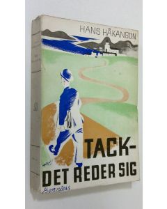 Kirjailijan Hans Håkanson käytetty kirja Tack, det reder sig