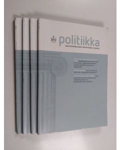 käytetty kirja Politiikka 1-4/2012 : Valtiotieteellisen yhdistyksen julkaisu