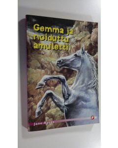 Kirjailijan Jane Ayres käytetty kirja Gemma ja noiduttu amuletti