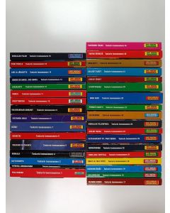 Kirjailijan Walt Disney käytetty kirja Taskarin teemanumerot 1-48, 50-54