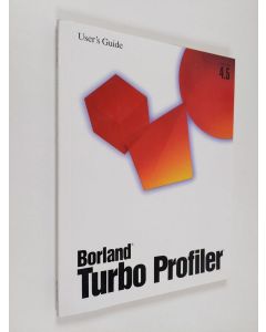 käytetty kirja User's Guide - Borland Turbo Profiler, Version 4.5