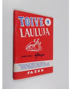 käytetty teos Toivelauluja 1