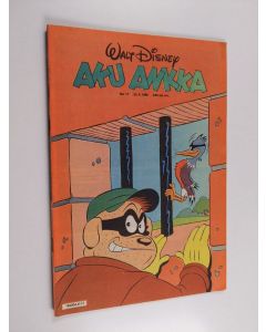 Kirjailijan Walt Disney käytetty teos Aku Ankka 17/1986