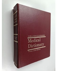 Kirjailijan William Alexander Newman Dorland käytetty kirja Dorland's Illustrated Medical Dictionary