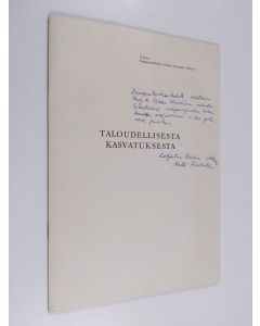 käytetty teos Taloudellisesta kasvatuksesta (eripainos)