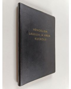 käytetty kirja Hengellisiä lauluja ja virsiä kuorolle
