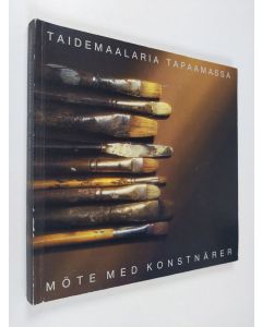 käytetty kirja Taidemaalaria tapaamassa Möte med konstnärer