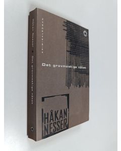 Kirjailijan Håkan Nesser käytetty kirja Det grovmaskiga nätet : kriminalroman